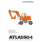 Atlas 1104 Parts Catalog
